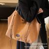 Korean Version of Fashion Commuter Large-capacity Bag Women's 2025 New Work Leisure Tote Bag Niche Versatile Shoulder Bag