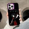 Akame Kurome Purple Translucent Mobile Phone Case for iPhone 17 16 15 14 13 12 11 X XR XS Air Pro Max Plus Colorful Cover