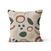 Home Decor Abstract Geometric Pattern Cushion Cover Nordic Style  Linen Pillowcase Decorative for Sofa Farmhouse 45X45CM