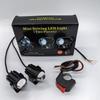 With Switch Motorcycle LED Headlight Universal Auxiliary Spotlight Lamp  Motorcycle Accessories
