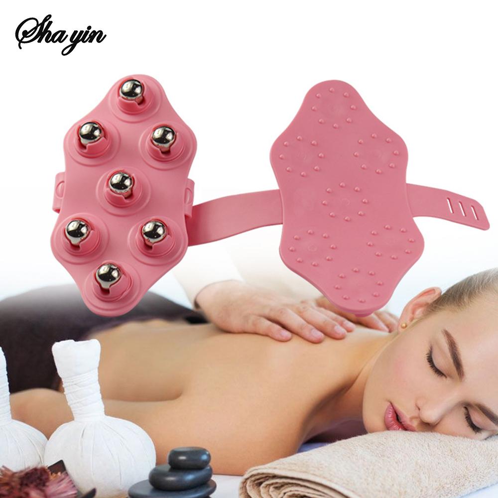 Seven Ball Massage Rollers, Unblocking Meridians, Brushing Calf Massage, Brushing Fitness Muscles, Relaxing Massage Tools