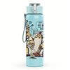 1PC Retro Cartoon Old Man Comic Print 750ml Portable Sports Water Bottle Leakproof Gym Outdoor Travel Drink Cup