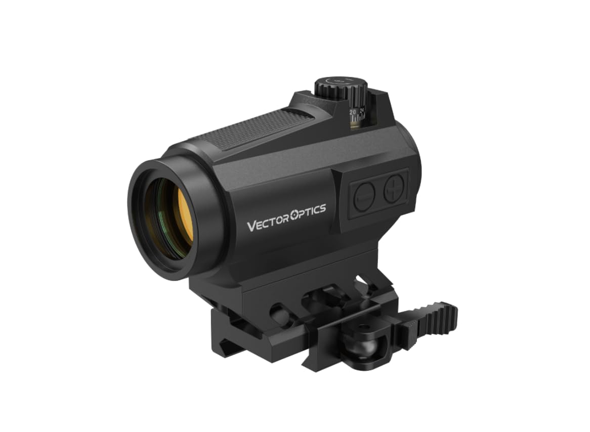 

[2023 Model] Vector Optics Maverick-II Plus 1x22 SOL Solar Power Red Dot Sight SCRD-PS12