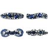Girls Bowknot Headwears Bridal Wedding Hair Clip Women Spring Hairpin Rhinestone Barrette