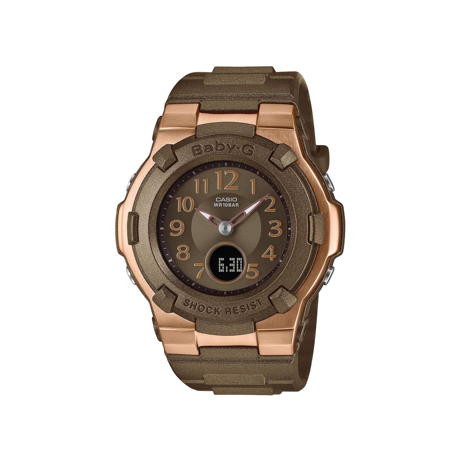 [Casio] Женские радиоуправляемые часы Baby-G на солнечной батарее, Коричневые, BGA-1100DC-5AJF, Оригинальная японская версия