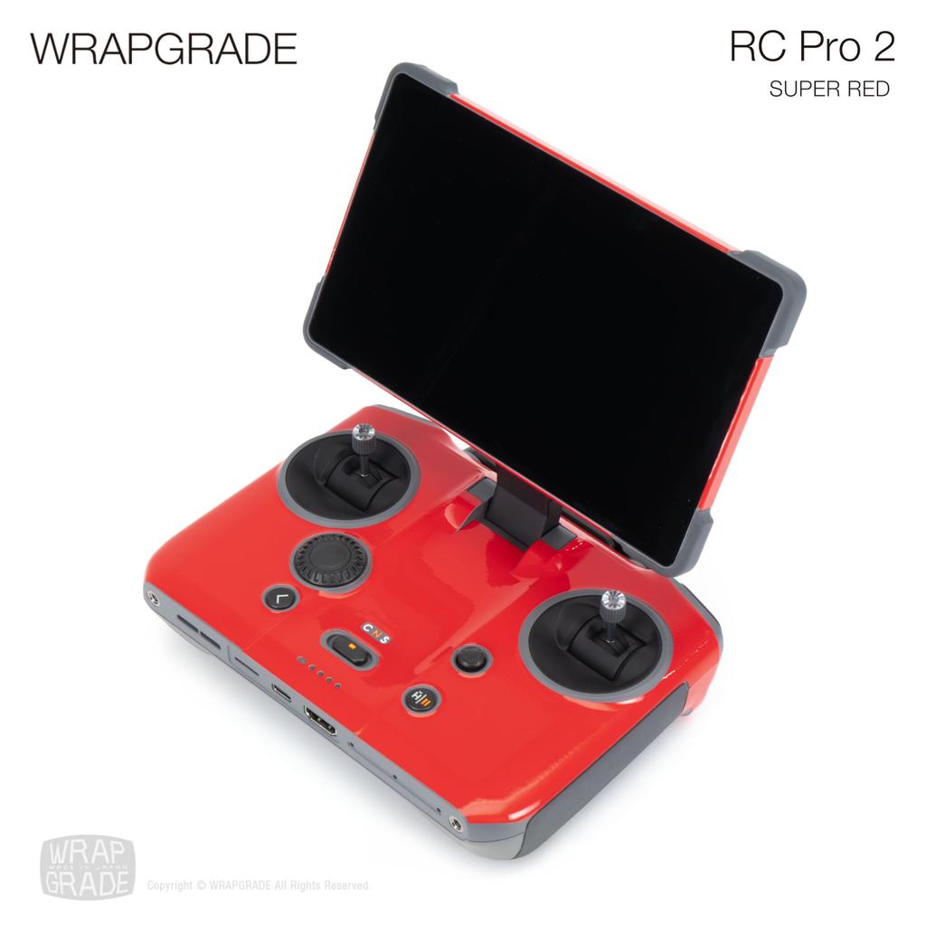 WRAPGRADE Skin for DJI RC Pro 2 (Super Red)