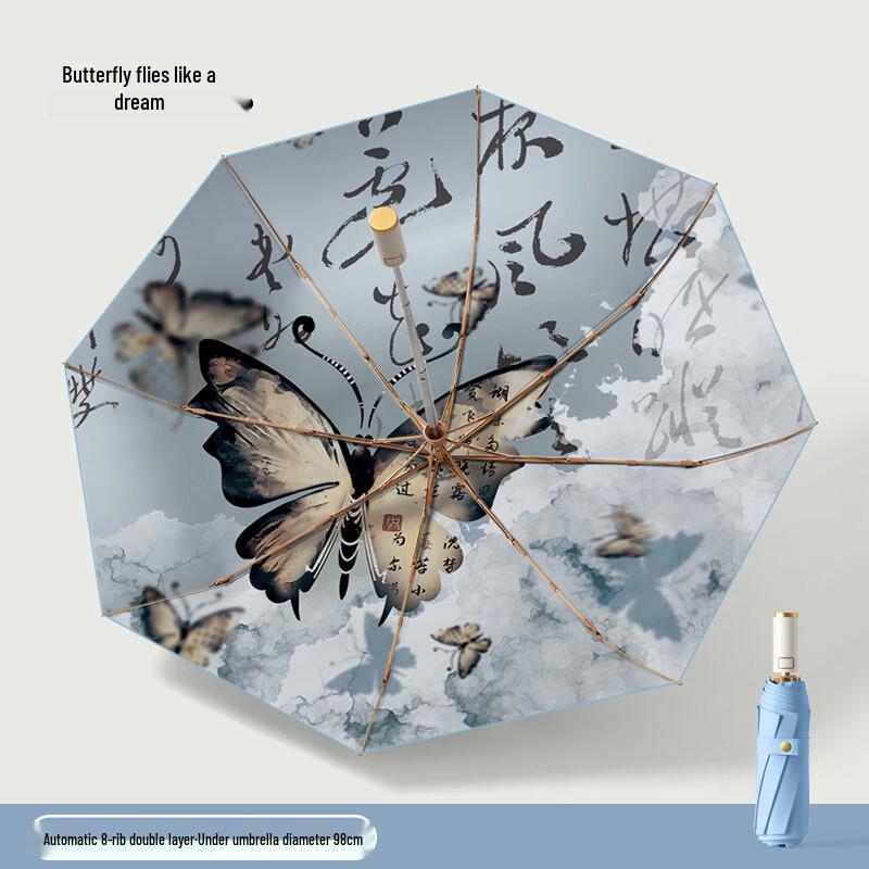 Zuoyou Automatic Folding Sun & Rain Umbrella