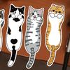30Pcs Kitten Shape Bookmarks Paper Bookmarks Book Page Marker Portable Reading Aid for Book Lover Teacher Student