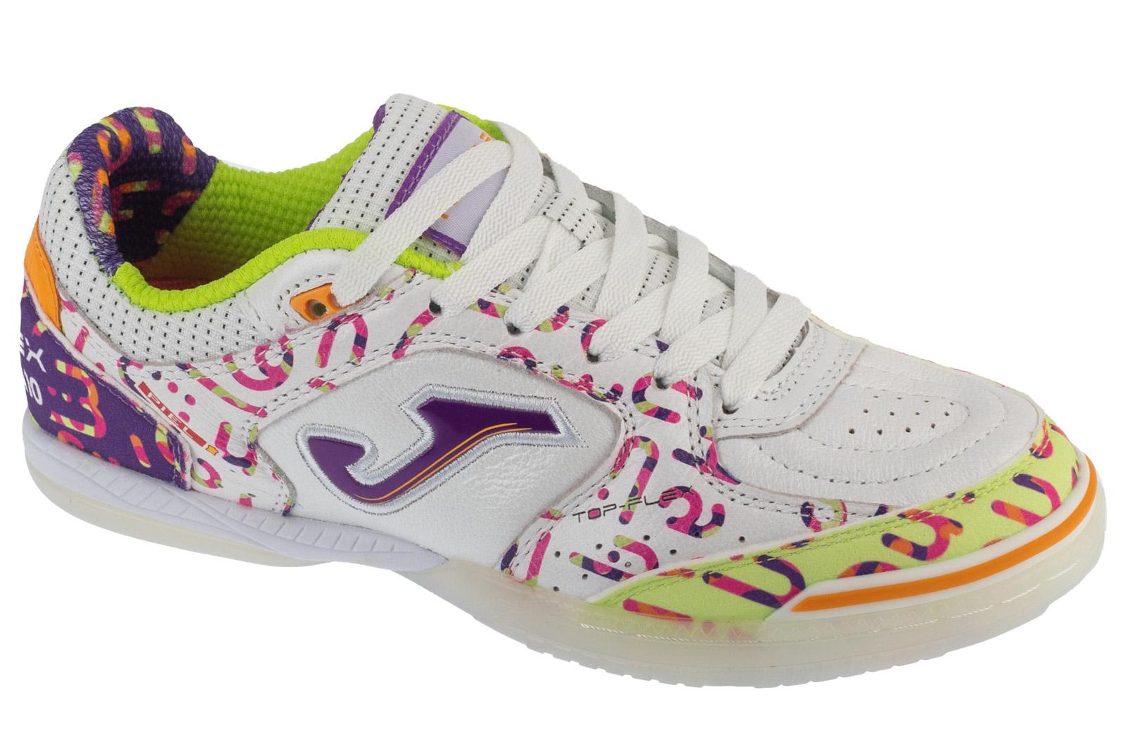 Joma Top Flex 25 TOPW IN, Herren weiße Hallenfußballschuhe 45 weiß