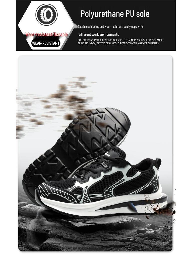 Breathable Anti-Smash Insulated Electrician Work Shoes - Puncture-Proof, Odor-Resistant & Comfortable