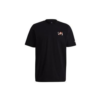 Messi Icon Emb Soccer Sports Short-Sleeve T-Shirt Men Tops Black HA5455