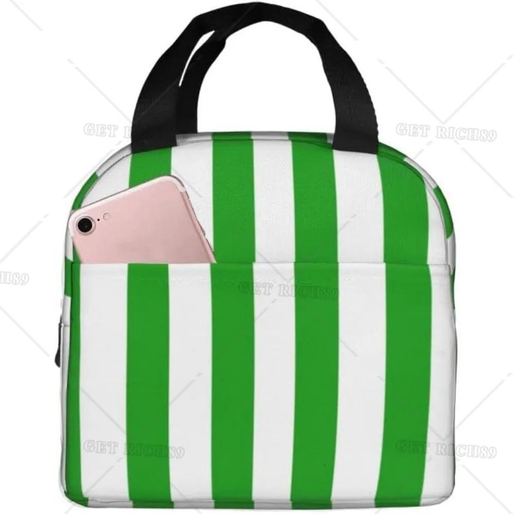 Celebrate St Patrick'S Day Lunch Bag for Women Men Cute Tote Insulated Lunch Box with Pocket for Work Office Travel Picnic