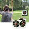 200pcs 7.6cm Self-Adhesive Shooting Splatter Targets Stickers