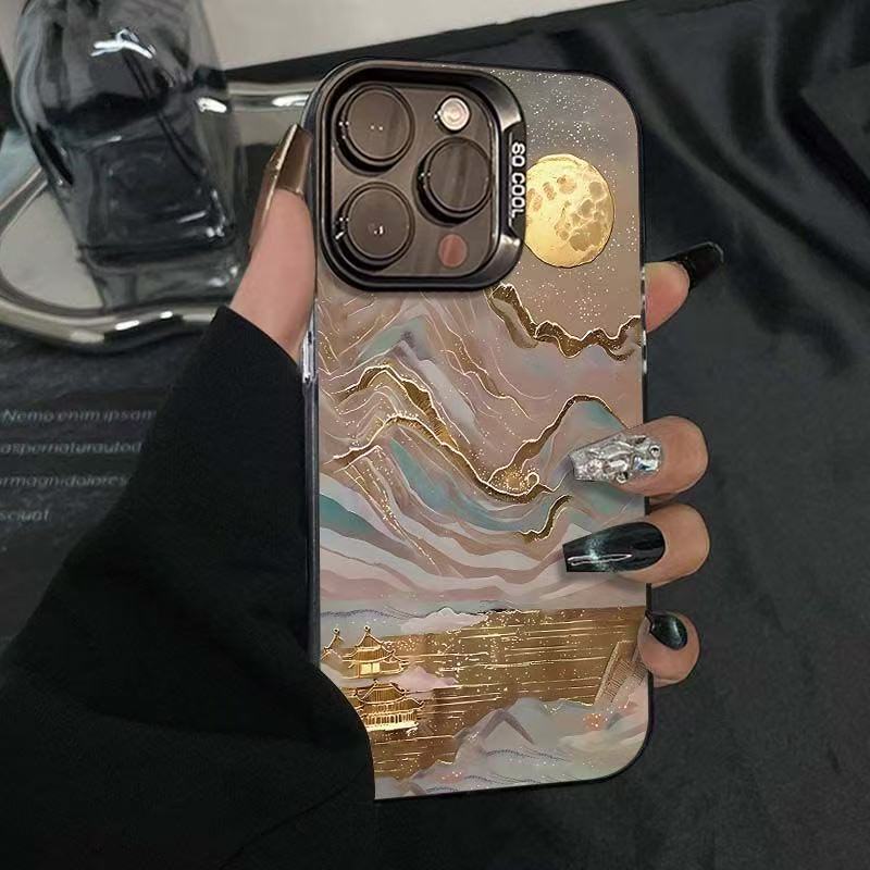 Kingsoft Cloud Sea Applicable to iphone17 mobile phone case Apple 15promax/1413pro/16 Europe and America 11X