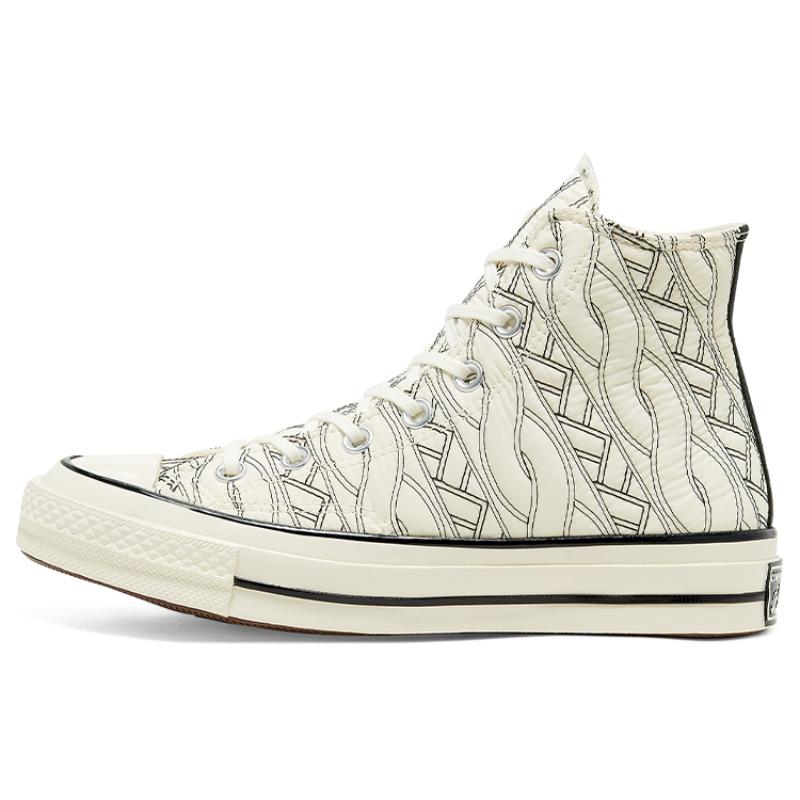 

Converse 1970-е годы Противоскользящие Амортизирующие Высокие Кеды Женские Белые с Прожилками 35