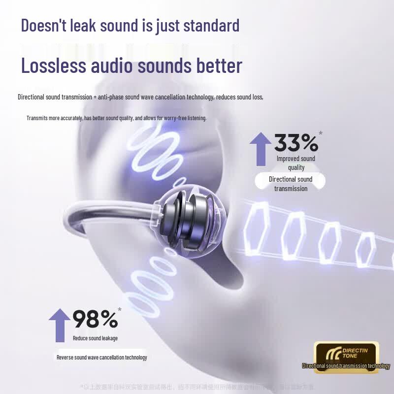 KOVOL K9Pro Open-Ear Clip-On Bluetooth Headphones