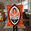 FC Shakhtar Donetsk  Print Flannel Blanket, High quality Comfortable for All Seasons, Home Decor, Warmth and Comfort