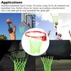 20 Inch Glow In The Dark Basketball Net Nylon Outdoor Luminous Basketball Net Basketball Net Replacements Fits Standard Hoop Net