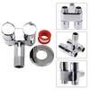 Toilet Valve Angle Valve Double Control Metal Handle One In Two Out Three-way Filling Toilet Companion High Quality