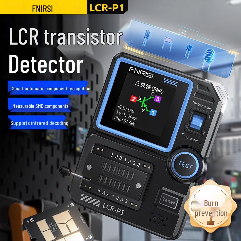 LCR-P1 Multifunctional Transistor Tester: Capacitor, Resistor, MOSFET, Triode Detector