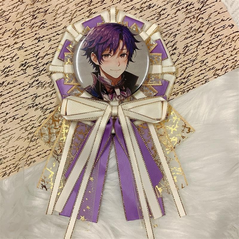 Magnet Ita Rosette LA Lavender Purple for Can Badges 57mm G.triGer Vol.3