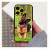 German Shepherd Dog Phone Case For Apple iPhone 15,14,13,12,11,Pro,X,XS,Max,XR,Plus,Mini Soft Black Cover