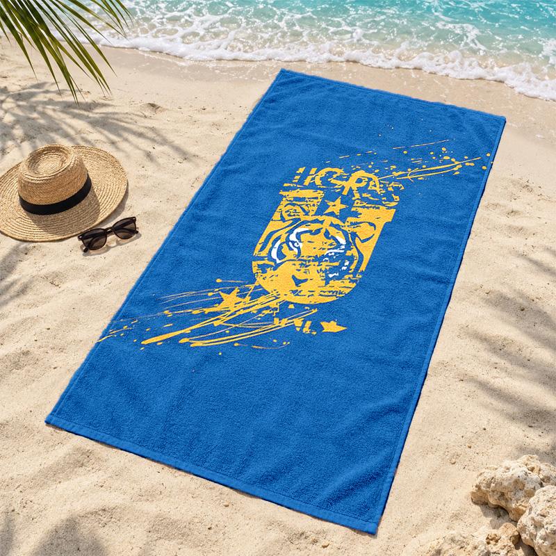 Club Tigres UANL Microfiber Beach Towel Quick Dry Sand Free Lightweight Beach Towels for Travel Swimming Camping