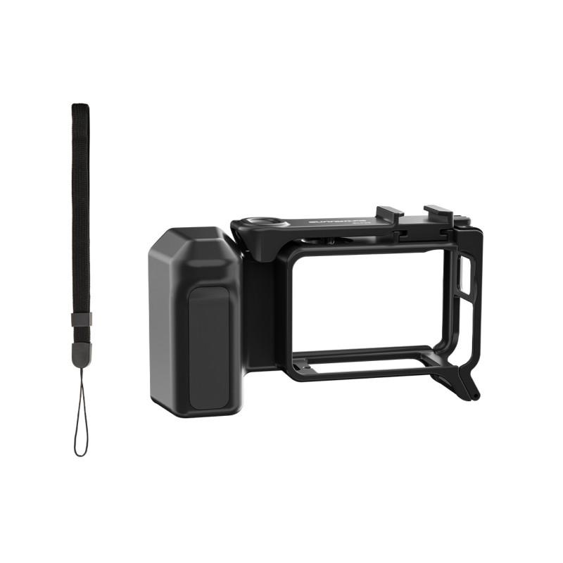 Quick-Release Cage Grip Handle DJI Action 6 5 Pro 4 3 Street Photography Vlogging Accessory