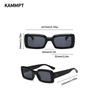 Retro Rectangle Sunglasses Women Fashion Square Gradient Candy Color Shades Sun Glasses Brand Design UV400 Female Eyewear