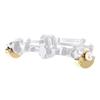 DashRC Front Rear Axle Knuckle Weights for SXC24, Heavy Axle Brass Knuckle Weights Upgrades for 1/24 RC Crawler SCX24, 4PC
