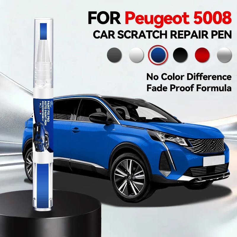 Auto Speziell für Peugeot 5008 2017-2025 P84 Lackreparaturstift Ausbesserungsstift Kratzerentferner DIY Autozubehör Schwarz Weiß Rot Blau