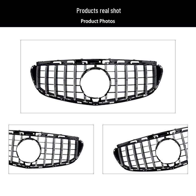 Genuine 2014-2016 Mercedes-Benz E-Class W212 GT Silver Grille Replacement