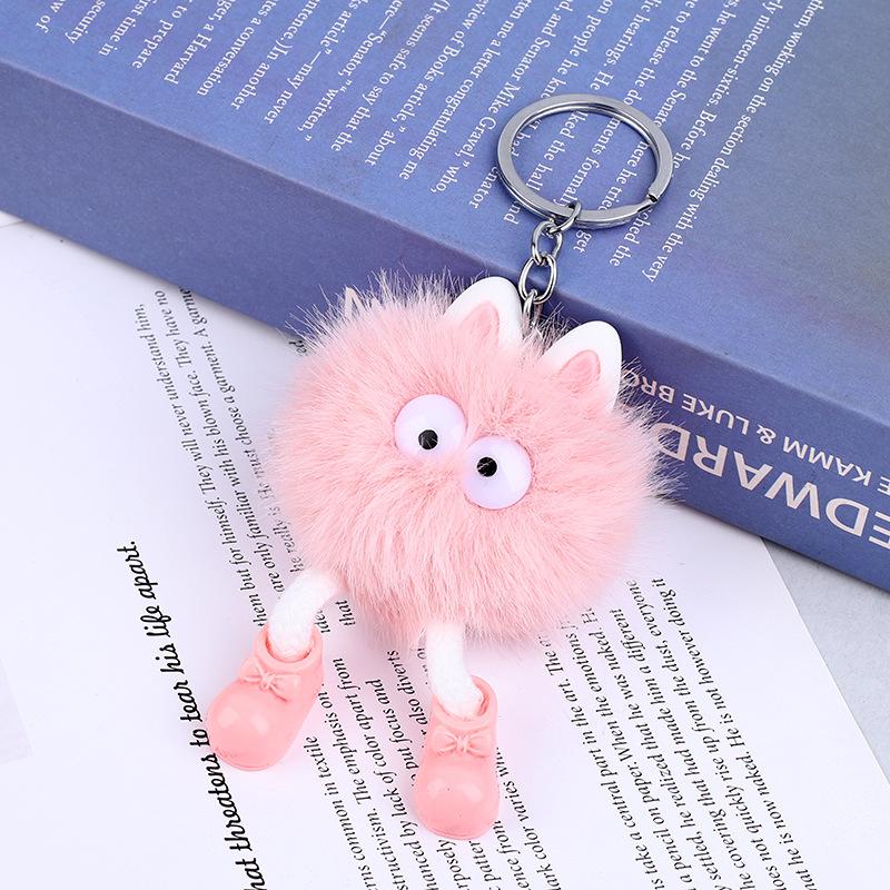 New Cute Plush Keychain Long-legged Elf Pendant Car Pendant Bag Pendant Gift