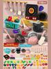 Kids Kitchen Toys Set 92/69/59 PCS Play Kitchen Accessories Kit with Play Pots Pretend Food Cooking Toy Toddler Girls Boy