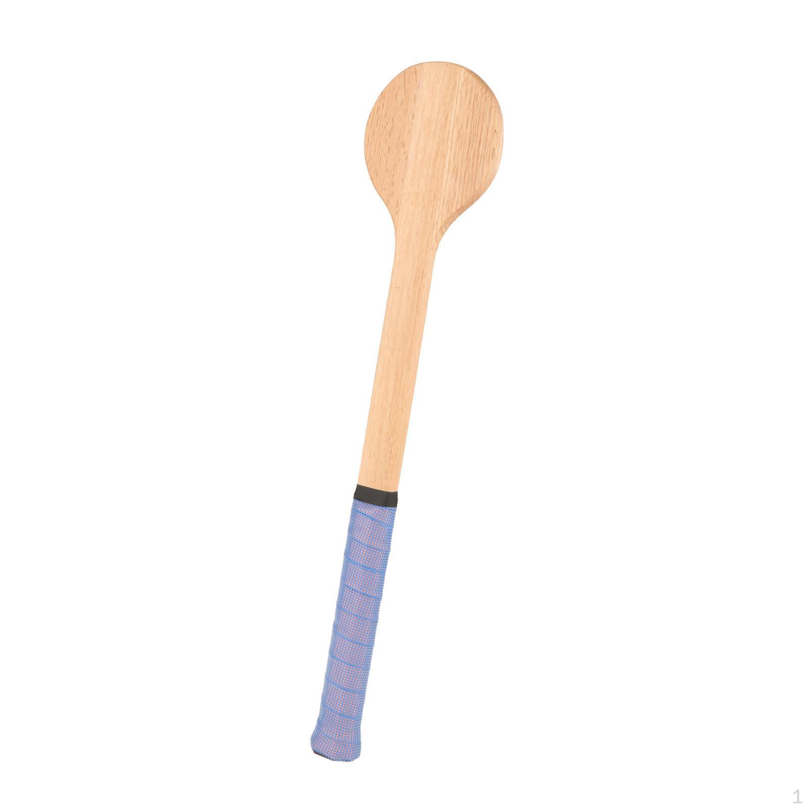 

Portable Wooden Tennis Spoon Racket for Beginners and Gift Giving темно-синього кольору