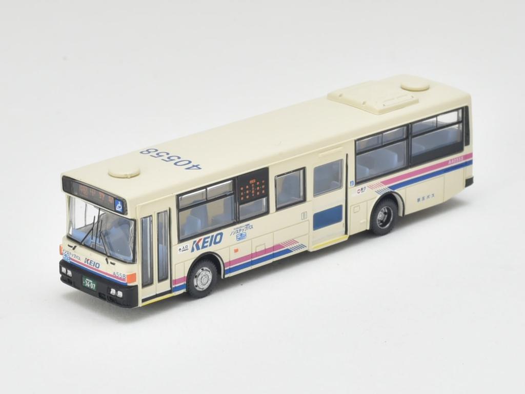 The Bus Collection Bus Collection Keio Bus Goodbye Nishiko 96MC Long Car Keio Electric Railway Bus Color Set of 2 Diorama Supplies Medium-sized
