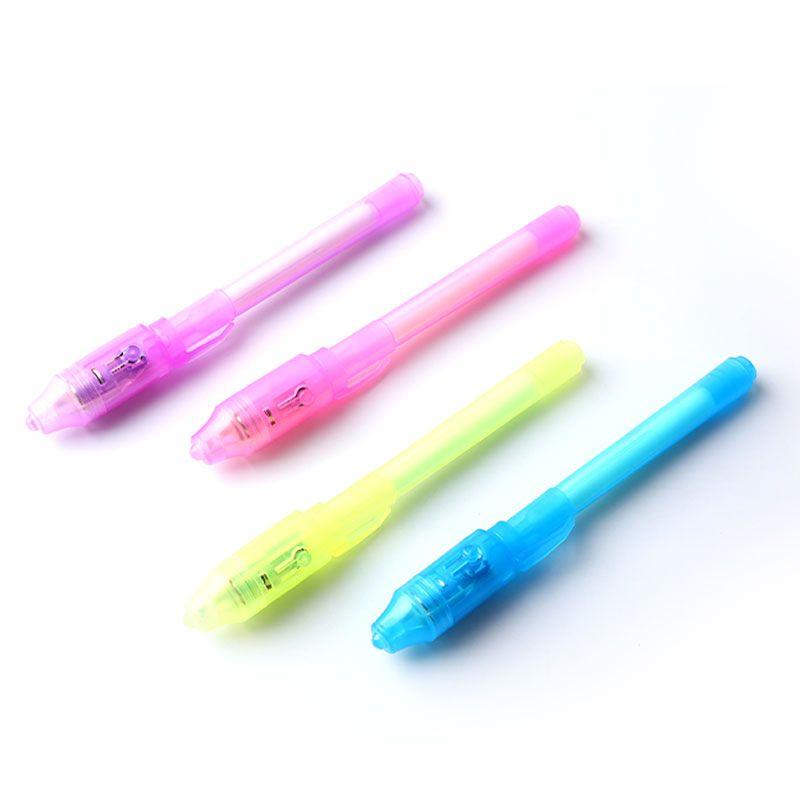 Invisible Fluorescent Pen Led Purple Light Electronic Ultraviolet Highlighter