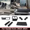 FOR SUZUKI EVERY 2024 2025 Interior Accessories ABS Central Control Privacy Front Door Storage Box Tray Antenna Protection Cover