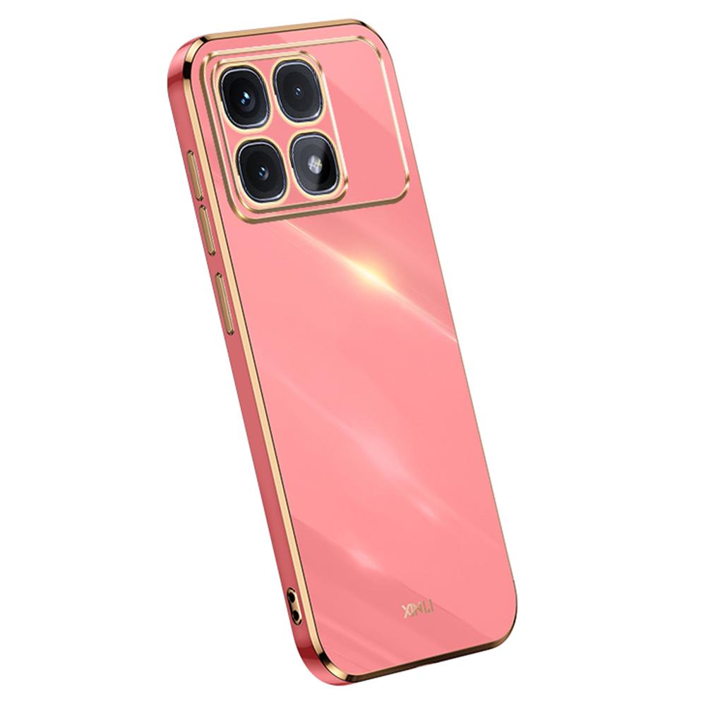 XINLI For Xiaomi Redmi K70 Ultra Case TPU Phone Cover with Electroplating Frame