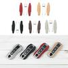 1x Leather Wrap ABS Car Remote Key Case Replace Trim For Porsche Cayenne 2018-22