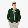 Men's V-Neck Worsted Cardigan AH660E-55NYZP