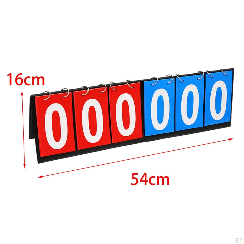 6 Digit Top Score Scorekeeper Scoring for Tennis Basketball Indoor Games