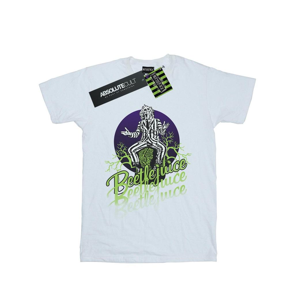 Beetlejuice Mens Faded Pose T-Shirt