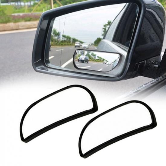 2x Car Blind Spot Mirror Wide Angle Side Rear View Mirror Auxiliary Mirror Tool