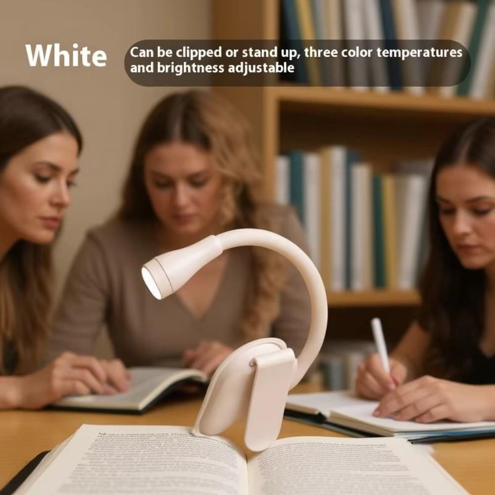 Adjustable Clip Clip Light ABS Shell Night Light Creative Study Lamp  Eye Protection