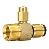 7106264 Pressure Washer Outlet Valve Fit for C30 C31 C32 Series Pressure Water Pump Brass High Pressure Washer Outlet