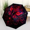 1pc Butterfly Ornament Automatic Folding Umbrella, Heavy-Duty 8-Rib Construction, Perfect for Everyday yy251114118