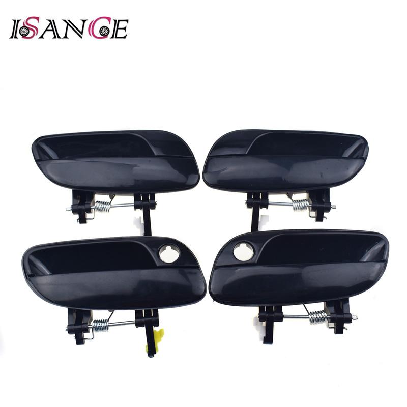 1/2/4 Pcs Black Front or Rear or Left or Righrt Outside Car Door Handle For Hyundai Elantra 2.0L 2001 2002 2003 2004 2005 2006