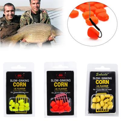 Fishing Equipment 12pcs/lot Fake Soft Lures Corn Good Quality Fishing Lure Bait Carp Fishing