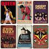Retro Famous Rock Band Tin Sign Singer Poster Metal Plaque Vintage Metal Plate For Coffee Bar Pub Man Cave Room Home Wall Decor